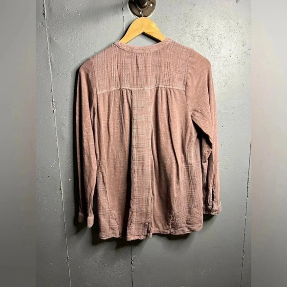 Soft Surroundings M Women's Long Sleeve Embroidered Blouse - Picture 2 of 6